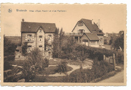 - 1259 -  WESTENDE  Villas"Eigen Haard" Et " Les Papillons" - Westende