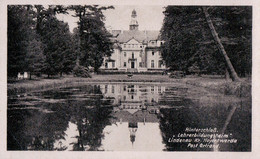 Hinterschloß. "Lehrerbildungsheim". Lindenau, Kreis Hoyerswerda, Post Ortrand. (1953). - Hoyerswerda