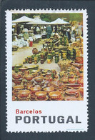 Vinheta Da Feira De Louça Típica De Barcelos. Vignette Of The Typical Barcelos Ceramics Fair. Vignet Van De Typische Ker - Lokale Uitgaven