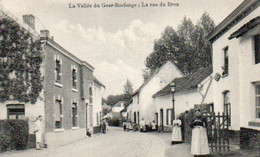 La Vallée Du Geer-Roclenge  La Rue Du Brou Bien Animée Voyagé En 1913 - Geer