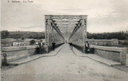 Sclayn  Le Pont Voyagé En 1910 - Andenne