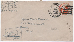 CORSE Entier Postal 6c Airmail US Army Postal Service A.P.O.485 = BASTIA Oblitération Américaine Du 10 Octobre 1944 - Oorlog 1939-45