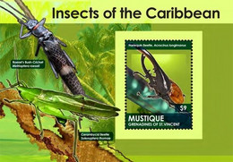 Mustique Grenadines Of St. Vincent 2011 Fauna Insects - St.Vincent Y Las Granadinas