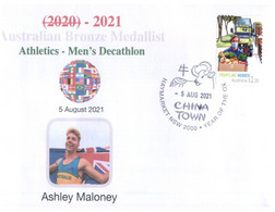 (WW 16 A) 2020 Tokyo Summer Olympic Games - Australia Bronze Medal 5-08-2021 - Men's Decathlon (A, Maloney) - Sommer 2020: Tokio