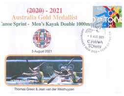 (WW 16 A) 2020 Tokyo Summer Olympic Games - Australia Gold Medal 5-08-2021 - Canoe Sprint Men's Kayak Double 1000m - Sommer 2020: Tokio