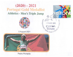 (WW 15 B) 2020 Tokyo Summer Olympic Games - Portugal Gold Medal - 5-8-2021 - Athletics - Men's Triple Jump - Sommer 2020: Tokio
