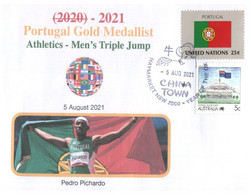 (WW 15 B) 2020 Tokyo Summer Olympic Games - Portugal Gold Medal - 5-8-2021 - Athletics - Men's Triple Jump - Sommer 2020: Tokio