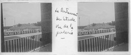 PP 45 - JEUX OLYMPIQUES ALLEMAGNE BERLIN 1936  Le Restaurant Du Stade Vu De La Galerie - Plaques De Verre