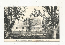 Cp , 36 , Indre , ROUVRES LES BOIS , Villa Sainte Léonie,  Vierge , Coll. Guillot - Autres & Non Classés