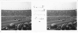 PP 57 - JEUX OLYMPIQUES ALLEMAGNE BERLIN 1936   Le Salut Pendant L'Hymne Italien - Plaques De Verre