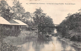 ¤¤   -   GUYANNE   -   CAYENNE  (Environs)   -  Le Pont De La Crique Fouillée  -  Route De Stoupan    -  ¤¤ - Cayenne