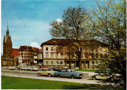 Hannover Blick Auf Die Marktkirche Car Voiture Oldtimer Retro Vintage 70's 80's - Hannover