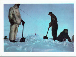 Chromo Côte D'Or Antarctic Antarctique Photo 87 Les Travaux De Déneigement De Ontsneeuwingswerken - Côte D'Or