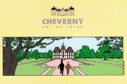 Carte Postale/Postkaart** - Kuifje / Tintin / Tim- Château De / Kasteel Van / Schloss Von - Cheverny Ou Moulinsart - Philabédés