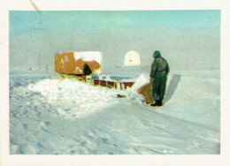 Chromo Côte D'Or Antarctic Antarctique Photo 119 Travaux De Déneigement Bevrijding Van De Uitrusting Uit De Sneeuw - Côte D'Or