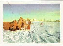 Chromo Côte D'Or Antarctic Antarctique Photo 131 Camp Géodésique à Fidjelland Aardmeetkundif Kamp Op Fidjelland - Côte D'Or