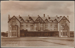 Dornoch Hotel, Dornoch, Sutherland, 1933 - Gillespie RP Postcard - Sutherland