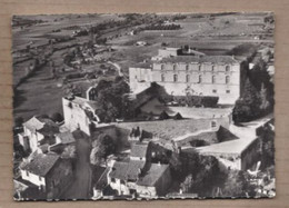 CPSM 84 - ANSOUIS - Le Château - TB PLAN Aérien De L'Edifice + TB PLAN CENTRE VILLAGE Détails Maisons Rue - Ansouis