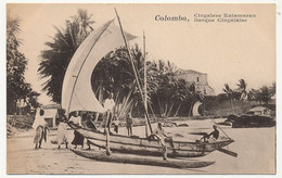 CPA - CEYLAN - COLOMBO - Barque Cingalaise - Sri Lanka (Ceylon)