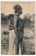 CPA - Afrique Occidentale - Femme Saussai - Zonder Classificatie