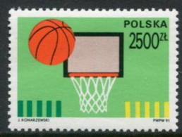 POLAND 1991 Basketball Centenary MNH / **.  Michel 3340 - Nuevos