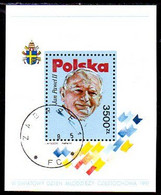 POLAND 1991 World Youth Day: Pope John Paul II Block Used.  Michel Block 113 - Gebruikt