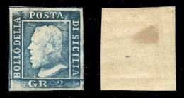 Antichi Stati Italiani - Sicilia - 1859 - 2 Grana (6) - Gomma Originale - Molto Bello - Other & Unclassified