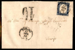 Regno - Vittorio Emanuele II - 20 Cent (2) - Lettera Da Torino A Treviso Del 17.4.62 - Tassata - Other & Unclassified