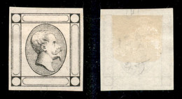 Regno - Vittorio Emanuele II - 1863 - Saggi - 15 Cent Litografico (V Tipo - Bolaffi 7m) - Effige A Destra - Senza Gomma - Other & Unclassified