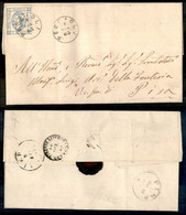 Regno - Vittorio Emanuele II - Peccioli (P.ti 4) Su 15 Cent (12) Su Lettera Per Pisa Del 9.3.63 - Other & Unclassified