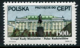 POLAND 1991 Polish Accession To CEPT MNH / **.  Michel 3314 - Neufs