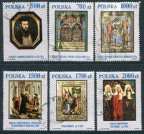 POLAND 1991 Paintings From National Museum Used.  Michel 3306-11 - Usados