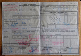 Dijon - Base Aérienne 102 - Ordre De Mission De 1977  - Armée De L'air - Militaria - Documenti