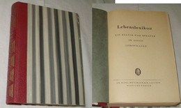 Lebenslexikon - Ein Helfer Und Berater In Allen Lebenslagen: Die Praktische Lebensführung - Sin Clasificación