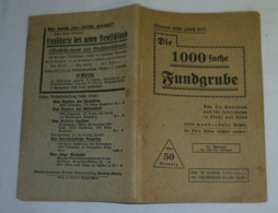 Die 1000fache Fundgrube - Unclassified