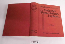 Kürschners Universal- Konversations- Lexikon - Non Classés