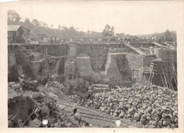 ¤¤   -  MILLAC  -  Cliché Du Chantier De Construction Du Barrage De La Centrale Hydroélectrique De La Roche En 1920 - Other & Unclassified
