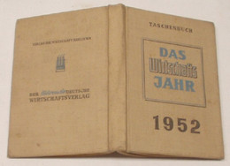 Taschenbuch 1952: Das Wirtschaftsjahr - Calendriers