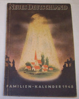 Familien- Kalender 1948 Neues Deutschland - Kalender