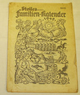 Stolles Familien Kalender 1942 - Calendriers