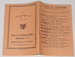 Israelitischer Kalender Für Das Jahr 5690, 1929-1930 - Calendars