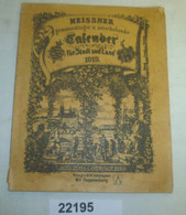 Meissner Gemeinnütziger Und Unterhaltender Calender Für Stadt Und Land 1919 - Kalender