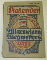 Kalender Des Allgemeinen Wegweisers 1912 - Calendars