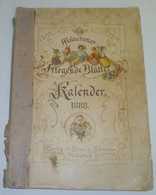 Münchener Fliegende Blätter - Kalender Für 1888, V. Jahrgang - Calendari