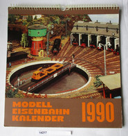 Modelleisenbahnkalender 1990 - Calendars