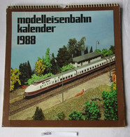 Modelleisenbahnkalender 1988 - Kalender