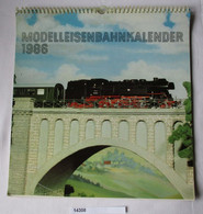 Modelleisenbahnkalender 1986 - Kalender