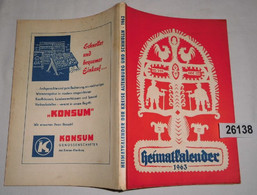 Heimatkalender Der Kreise Altenburg Und Schmölln 1963 - Calendari