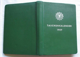 Taschenkalender Der Volkspolizei 1959 - Calendari