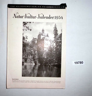 Natur+Kultur-Kalender 1954 (Wochenabreißkalender) - Calendari